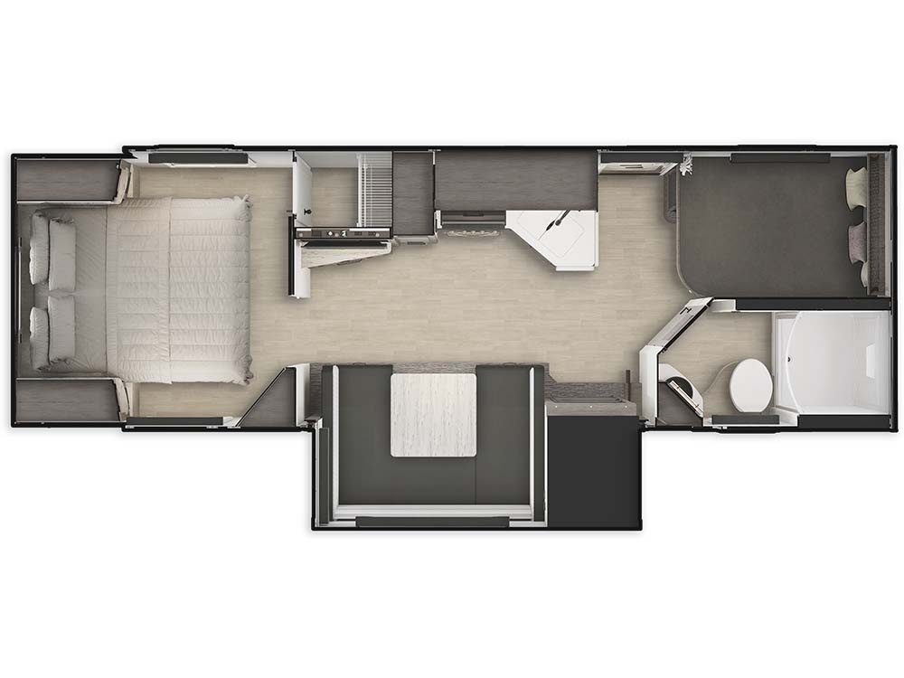2026 Lance 2445 floor plan