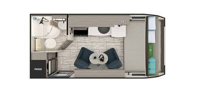 Lance 1475 Travel Trailer Lance 1475 floorplan