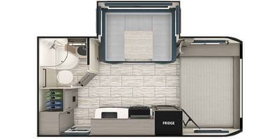 Lance 1685 Travel Trailer Lance 1685 floorplan