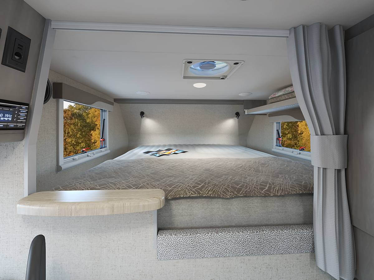 Lance 865 Truck Camper You'll enjoy the spacious feel of this short